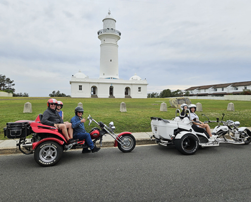 The Sydney 50th birthday ride was a fun family experience.