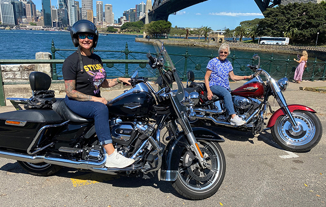 The Sydney Harley holiday ride was so much fun and so unique.