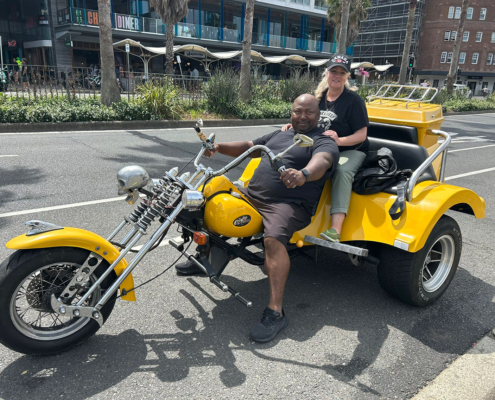 The Sydney eastern suburbs tour on a trike was fun and unique experience.