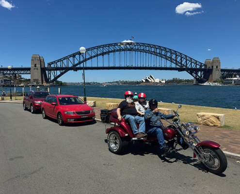 The 4Bridges Sydney trike ride was a fun and unique experience.
