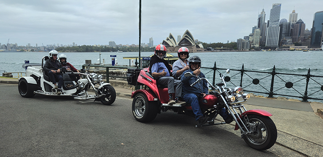 The Girlfriend's Sydney trike tour was so much fun and showed so many iconic sights.
