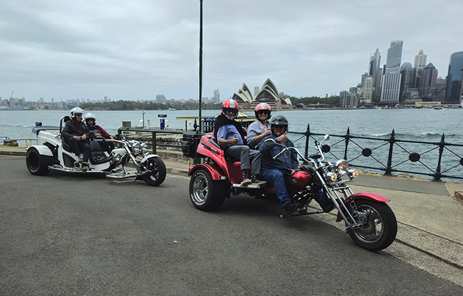 The Girlfriend's Sydney trike tour was so much fun and showed so many iconic sights.