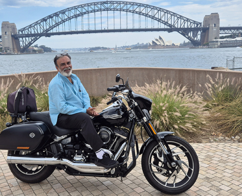 The Sydney Harley Davidson tour showed our passengers he icons and more!