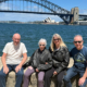 The family's Sydney motorcycle tour on 1 trike and 2 Harleys, was a fun way to ride over the main bridges in Sydney.