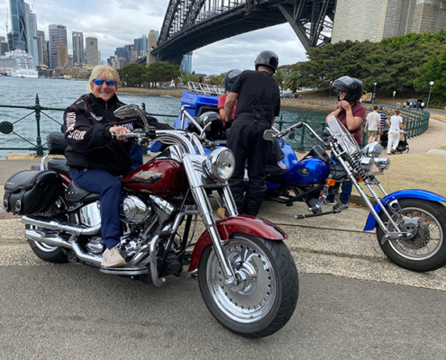 The 3Bridges Harley Davidson ride is a fun way to see unique areas of Sydney.