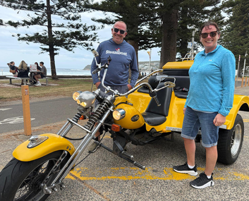 The Sydney 3hr trike tour was fun, even though some roads were closed.