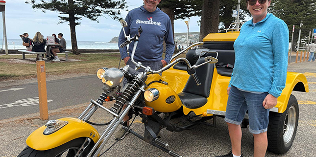 The Sydney 3hr trike tour was fun, even though some roads were closed.