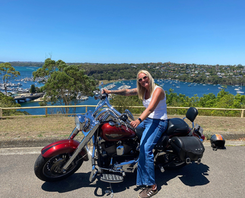 The 50th birthday surprise Harley ride was a fun and memorable present!