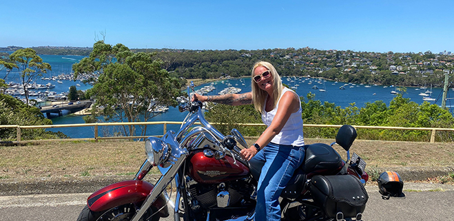 The 50th birthday surprise Harley ride was a fun and memorable present!