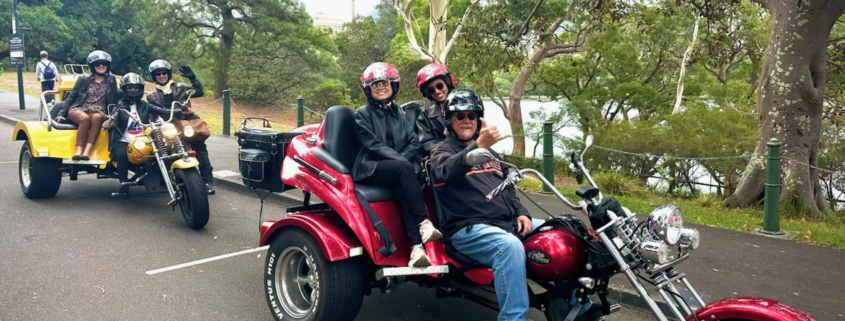 The Christmas party trike transfer was late but fabulous! Sydney at its best.