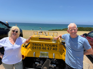 The fun Manly trike tour was definitely that! "The scenery was spectacular," said the passengers.