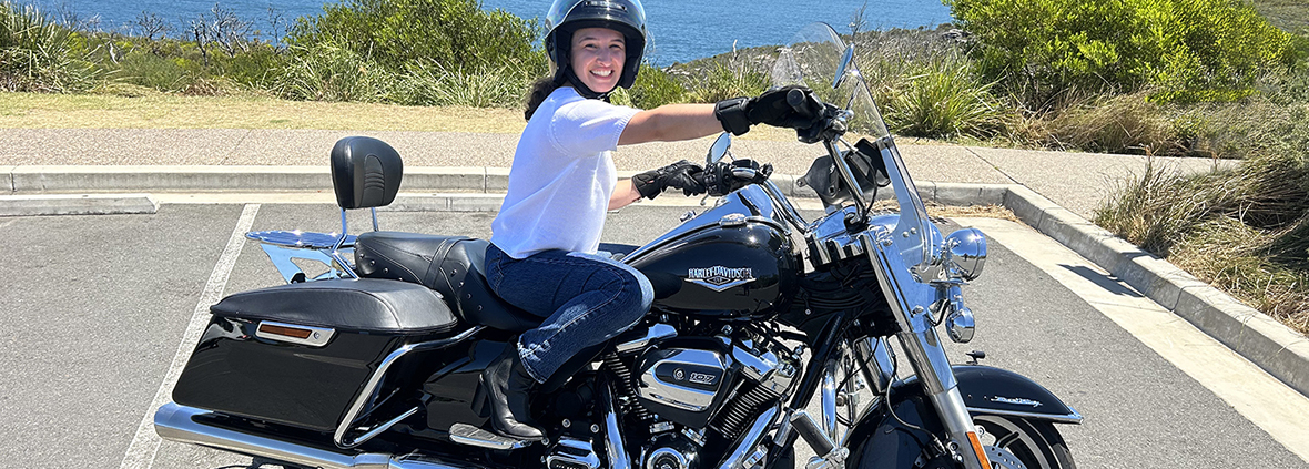 The Harley transfer Christmas voucher showed our local, a fun and different perspective to the same sights.