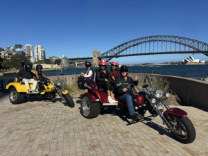 The bonding family Sydney experience on 2 trikes was memorable and fun!