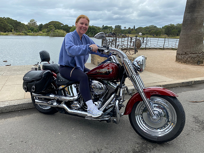 The family trike & Harley tour around Sydney was fun!