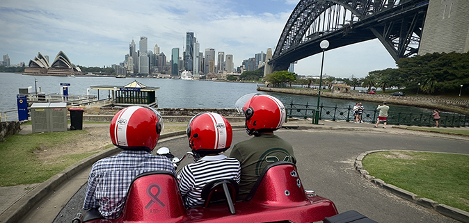 The 3Bridges family trike tour was a fun and unique experience.
