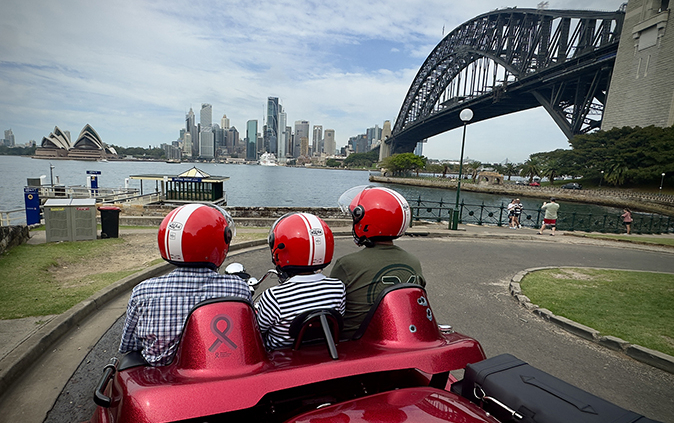 The 3Bridges family trike tour was a fun and unique experience.