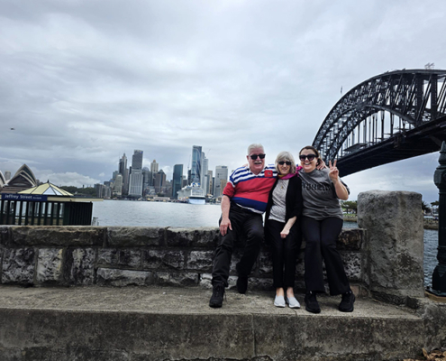The 80th birthday trike tour was a fun way to celebrate a milestone in Sydney!