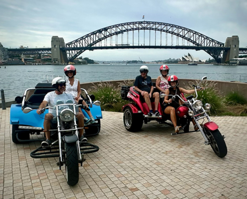 The Northern Sydney trike ride was a fun and memorable way to see the best sights in the Emerald City.