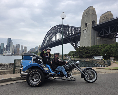 The Sydney 3Bridges trike tour was a fun way to see a unique are of the Emerald City.