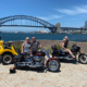 The family Harley trike tour was a fun way to see Sydney and move from one point to another!
