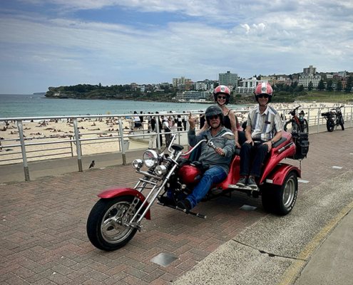 The siblings Sydney trike tour showed our passengers the beautiful and famous areas of Eastern Sydney.