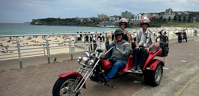 The siblings Sydney trike tour showed our passengers the beautiful and famous areas of Eastern Sydney.