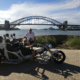 The honeymoon Sydney trike tour was relaxing, funa and memorable - just what the passengers ordered.