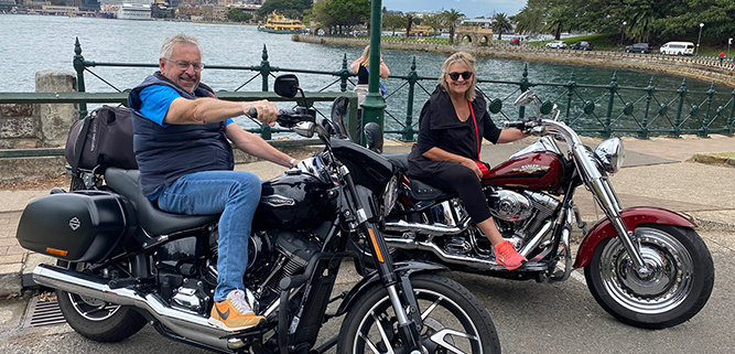 The 3Bridges Harley Davidson Sydney tour showed unusual places most people don't get to see.