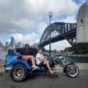 The Eastern Panorama family tour on a trike was a fun beginning to their holiday in Sydney.