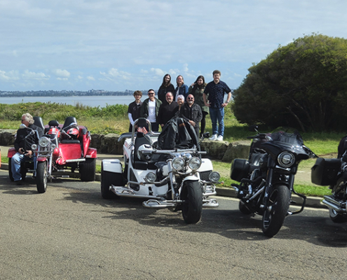 The Memorial trike Harley ride was a fun success. Nostalgic but fun. A wonderful way to celebrate a life.