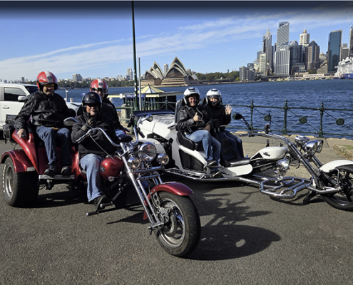 The Sydney 7hour trike tour showed some beautiful and unique areas of Sydney and the southern Sydney area.