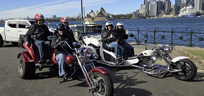 The Sydney 7hour trike tour showed some beautiful and unique areas of Sydney and the southern Sydney area.