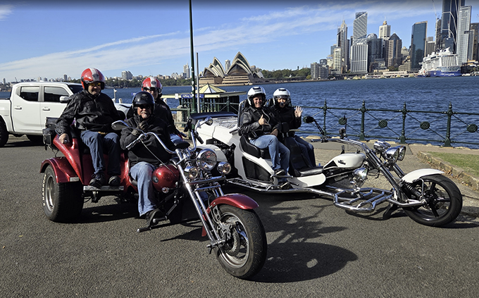 The Sydney 7hour trike tour showed some beautiful and unique areas of Sydney and the southern Sydney area.