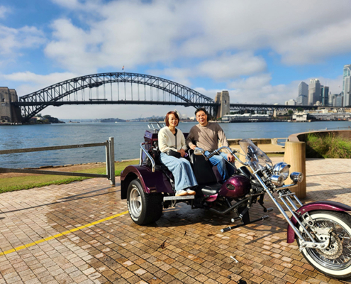 The 3Bridges trike tour birthday experience in Sydney, showed some scenic sights!