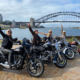 The Sydney introduction Harley tour was a fun beginning to their 24 hrs here.