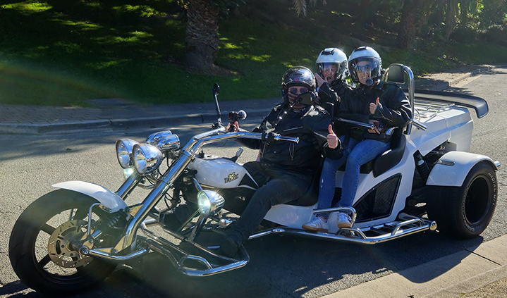 The fun Sydney trike ride gave our passengers a memorable experience.