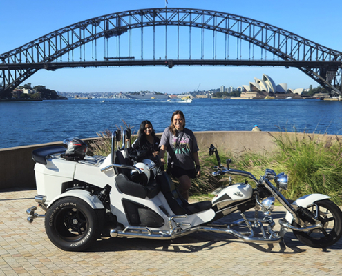 The scenic Sydney trike ride was a fun and memorable way to see the icons!
