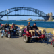 The Sydney trike + Harley Davidson tour was fun, unique and a great start to their holiday.