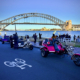 The family fun trike ride took them on a tour over the 3 main bridges of Sydney - very scenic!