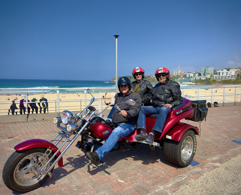 The trike tour for brother and sister-in-law was the best way to explore Sydney!