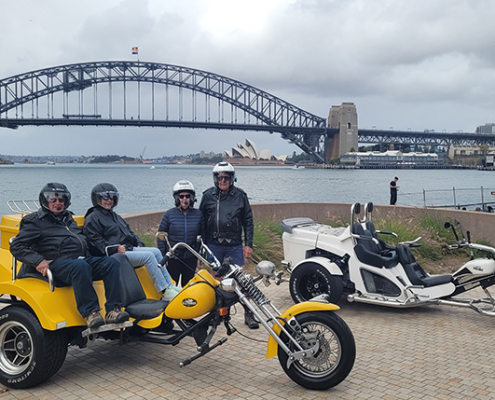The two couples Sydney tour on trikes showed the main icons of Sydney!