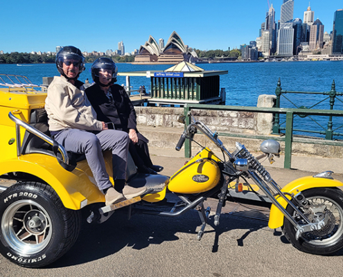 The wife's surprise trike tour in Sydney was fun and informative. Best birthday present ever!