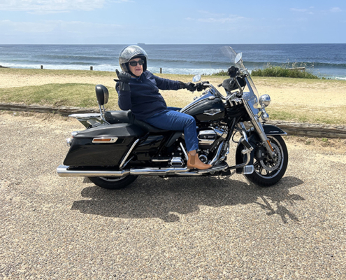 The 88th birthday present Harley ride in Sydney, was a fun way to celebrate a birthday!