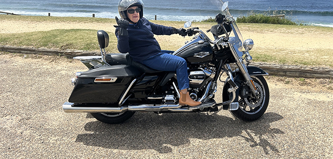 The 88th birthday present Harley ride in Sydney, was a fun way to celebrate a birthday!