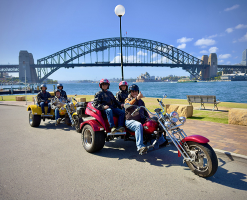 The family's holiday in Sydney gave them a unique and fun experience.