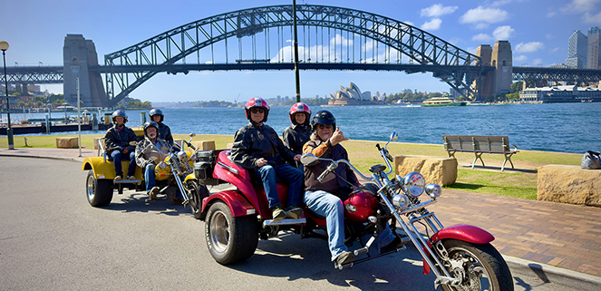 The family's holiday in Sydney gave them a unique and fun experience.