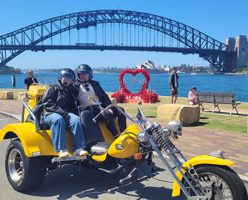 The mother daughter memory maker on a trike, was a fab way to see Sydney and make memories!