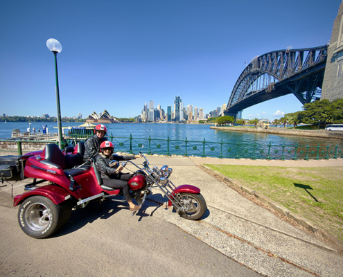 The partner's surprise trike ride in Sydney was the Best surprise - so much fun!